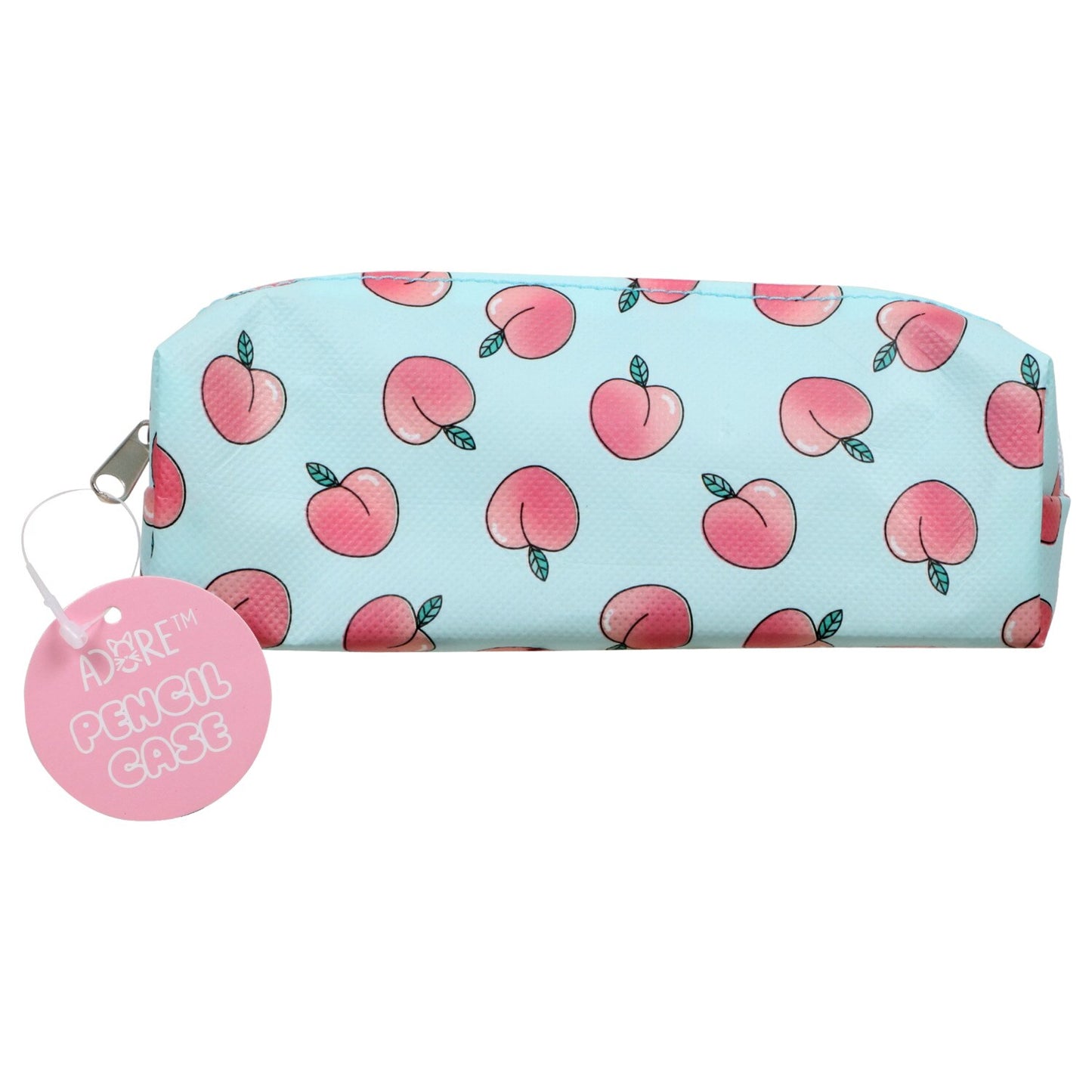 Adore Polyester Square end Zipper Pencil Pouch (Pack of 18)