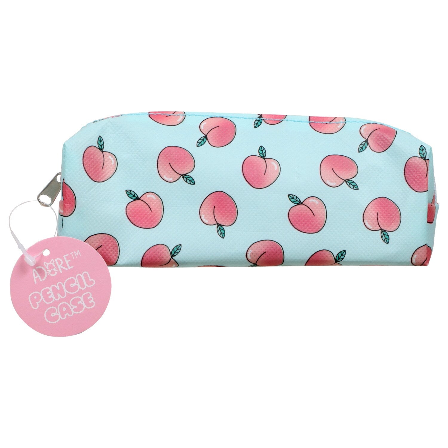 Adore Polyester Square end Zipper Pencil Pouch (Pack of 18)