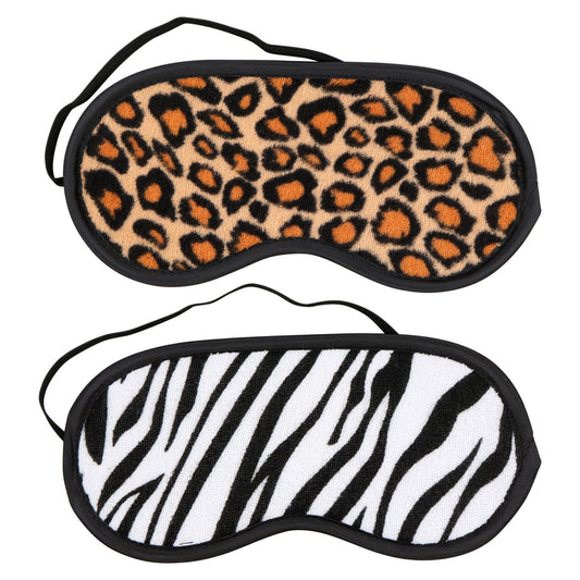 April Bath & Shower Animal-Print Sleep Masks (Pack of 36)