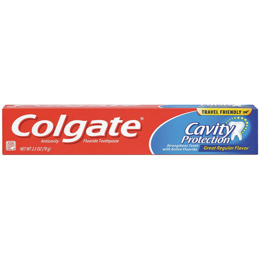 Colgate Cavity Protection Toothpaste, 2.5 oz. Tubes (Pack of 24)