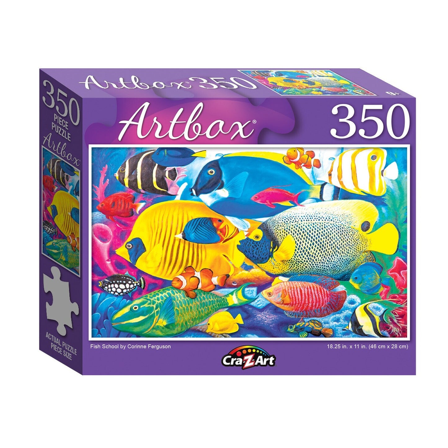 Cra-Z-Art Artbox Puzzles, 350 and 500-pc. (Pack of 30)