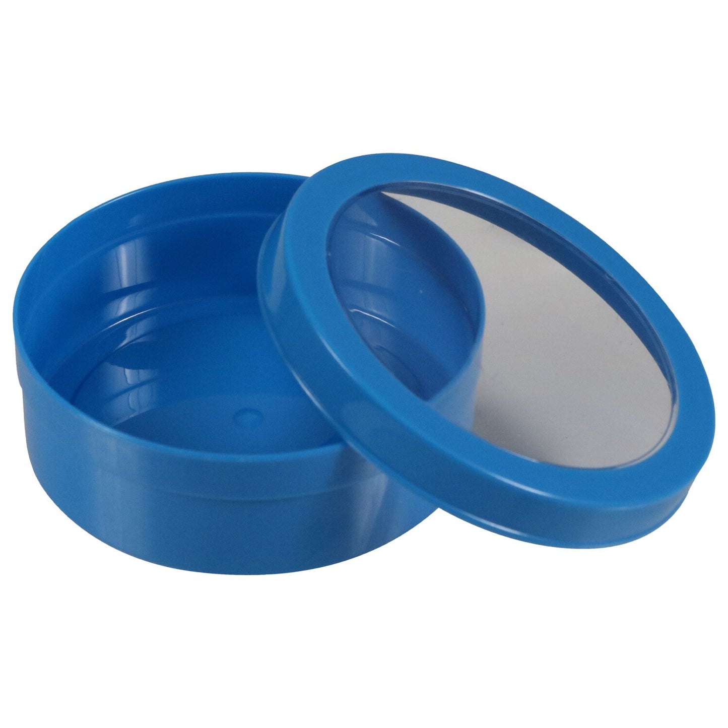 Jot Magnetic Round Plastic Containers, 3.75 in. (Pack of 24)