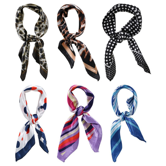 Multipurpose Satin Scarves (Pack of 36)