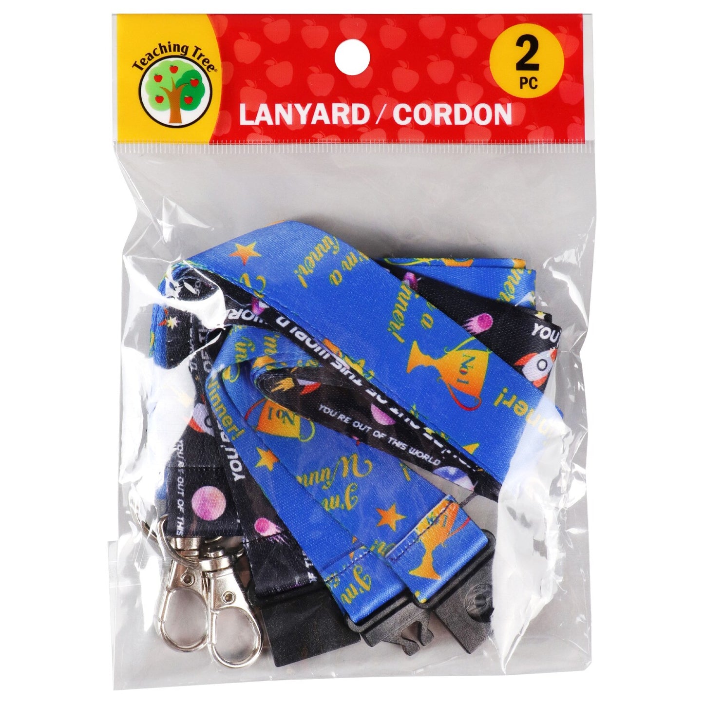 Teaching Tree Printed Lanyards, 2-ct. Packs (Pack of 24)