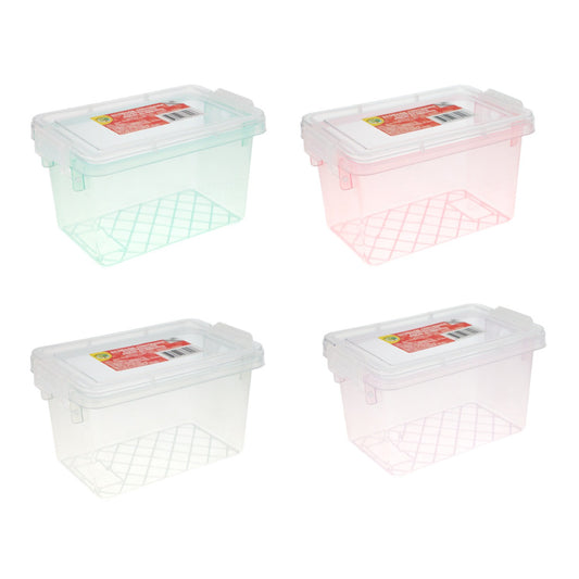 Taller Organizer with Two Lock Containers, 6.425x4.0x3.688 in. (Pack of 24)