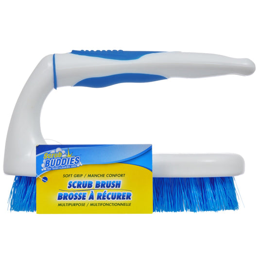 Scrub Buddies Scrub Brushes with Soft-Grip Handles (Pack of 24)