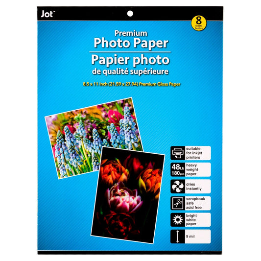 Jot Premium Photo Paper, 6-ct. Packs (Pack of 24)