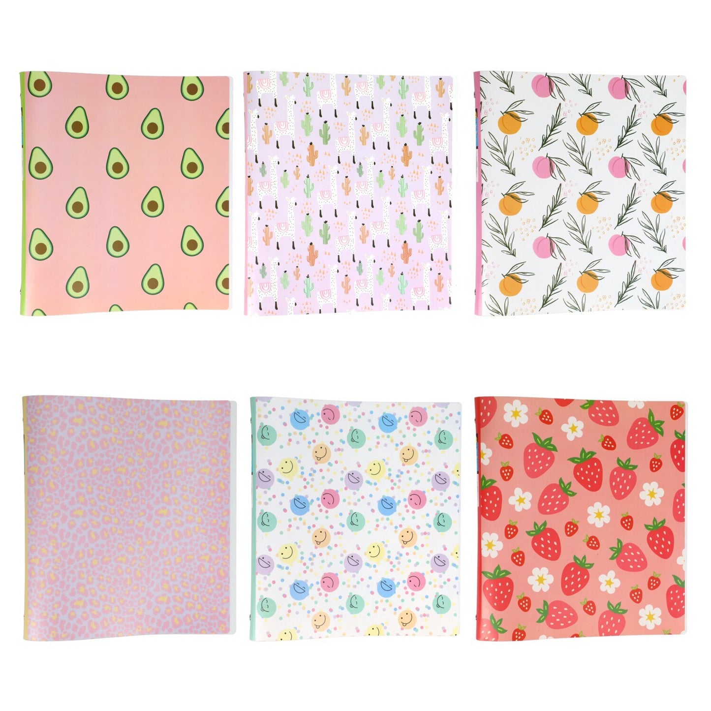 Printed 3-Ring Notebook Binders, 9.75 x1.5x11.5 in. (Pack of 48)