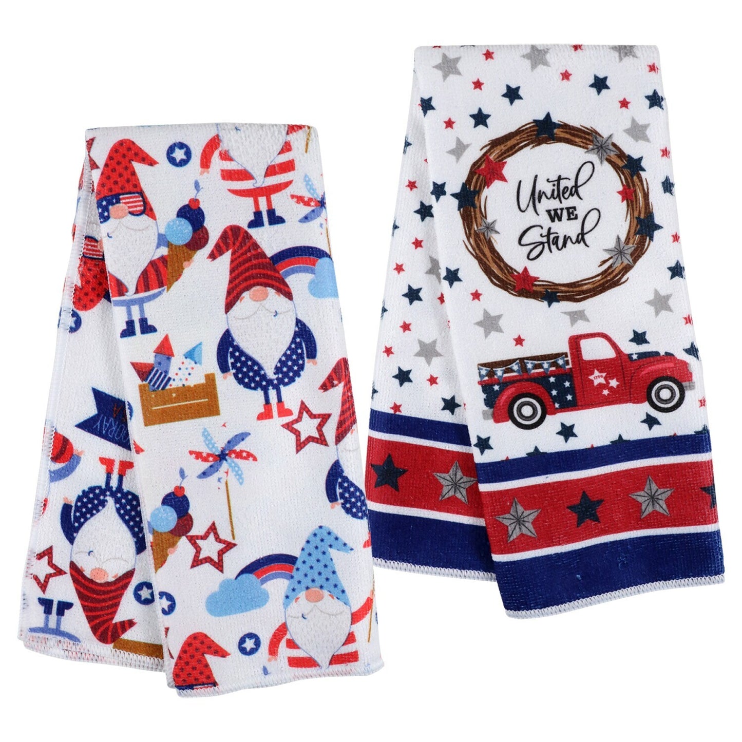 Patriotic Kitchen Towels, 15x25 in. (Pack of 24)