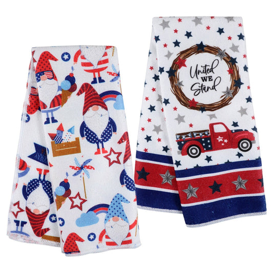 Patriotic Kitchen Towels, 15x25 in. (Pack of 24)