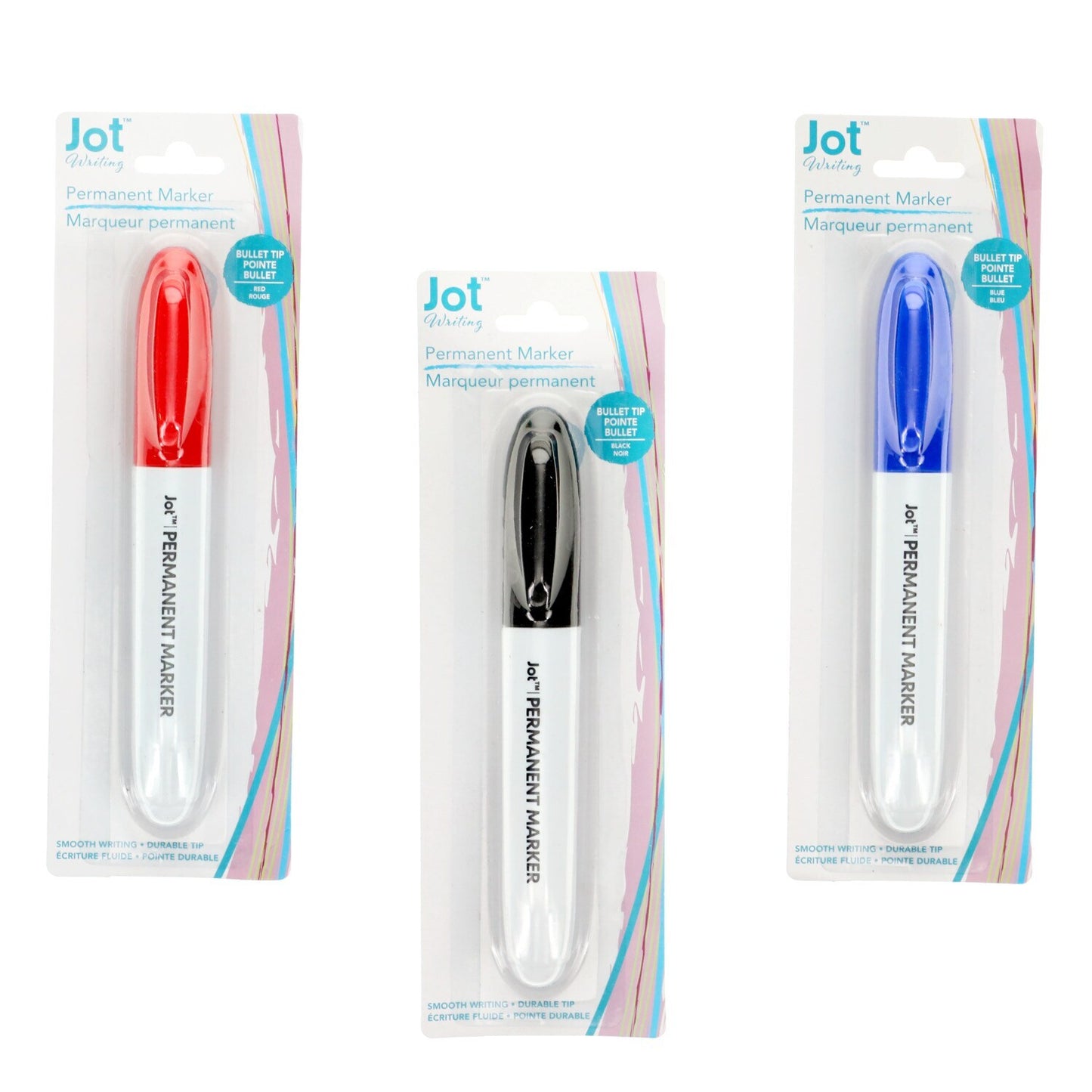 Jot Jumbo Permanent Markers (Pack of 24)