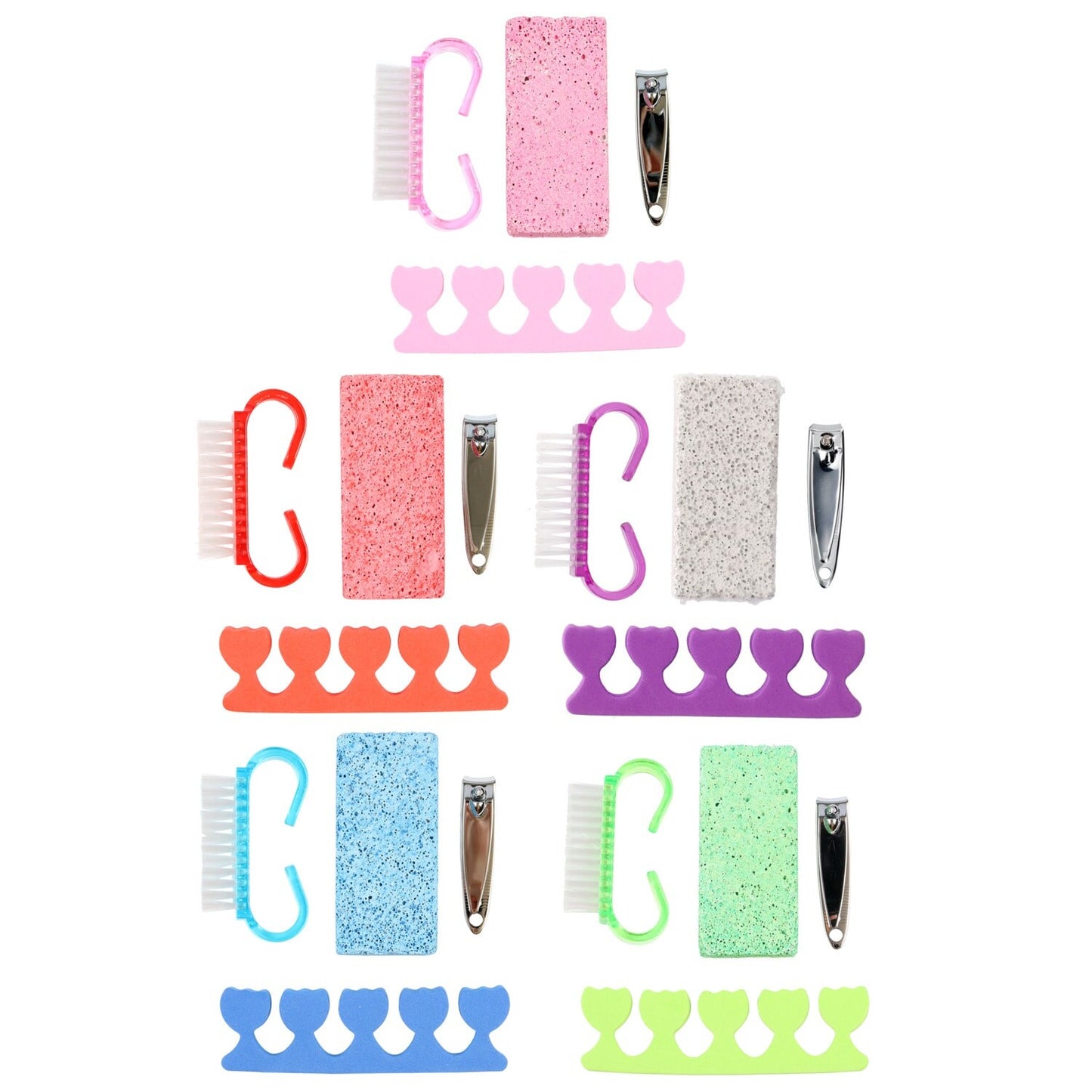 Sassy+Chic Pedicure Tools, 5-pc. Sets (Pack of 24)