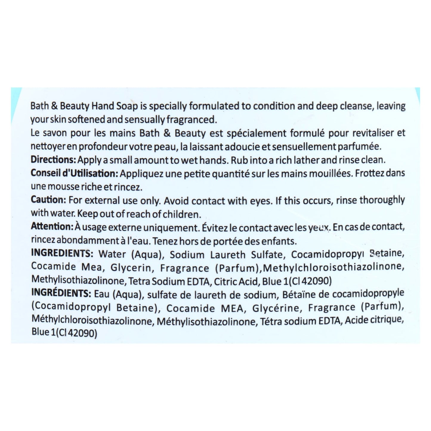 Bath & Beauty Fresh Scent Foaming Hand Wash, 11.25 oz. (Pack of 12)