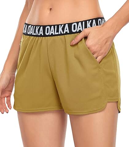 Women's Lightweight Running Shorts with Pockets