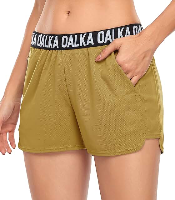Women's Lightweight Running Shorts with Pockets
