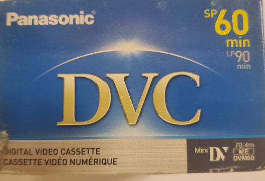 MiniDV Tapes 60 Minutes Pack of 5