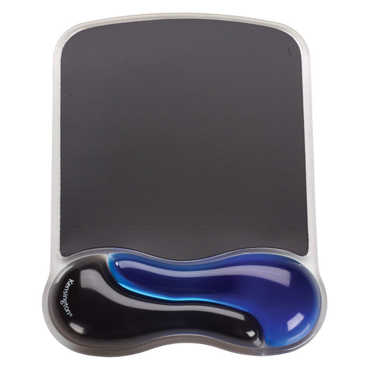 Duo Gel Mouse Pad with Wrist Rest in Blue