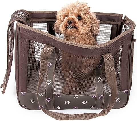 Pet Surround-View Travel Dog Carrier with Sunroof