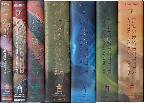 Harry Potter Book Set (1-7), No Box