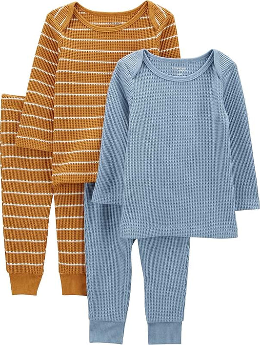 Baby 4-Piece Textured Clothing Set