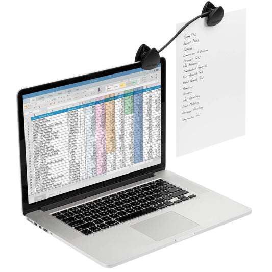 Flex Clip Copyholder, Black