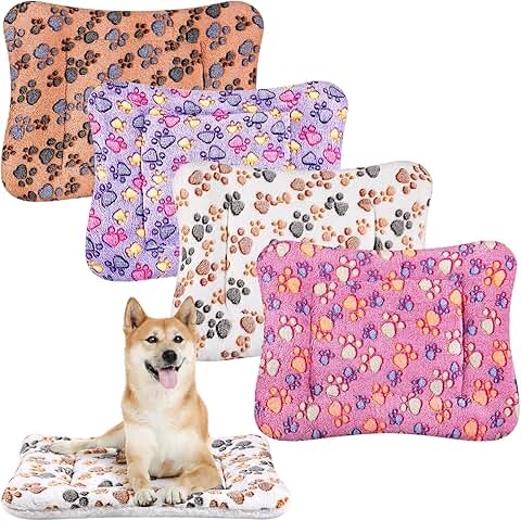 Soft Reversible Pet Bed Mat for Small Animals