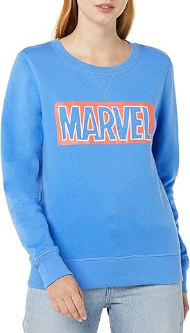 Women's Fleece Crew Sweatshirts with Princess Design