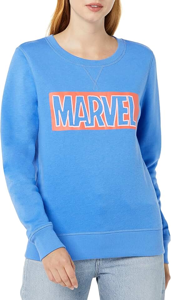 Women's Fleece Crew Sweatshirts with Princess Design