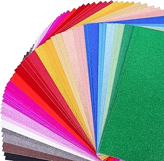 Glitter Colored Cardstock, 150 sheets, 8.5" x 11"