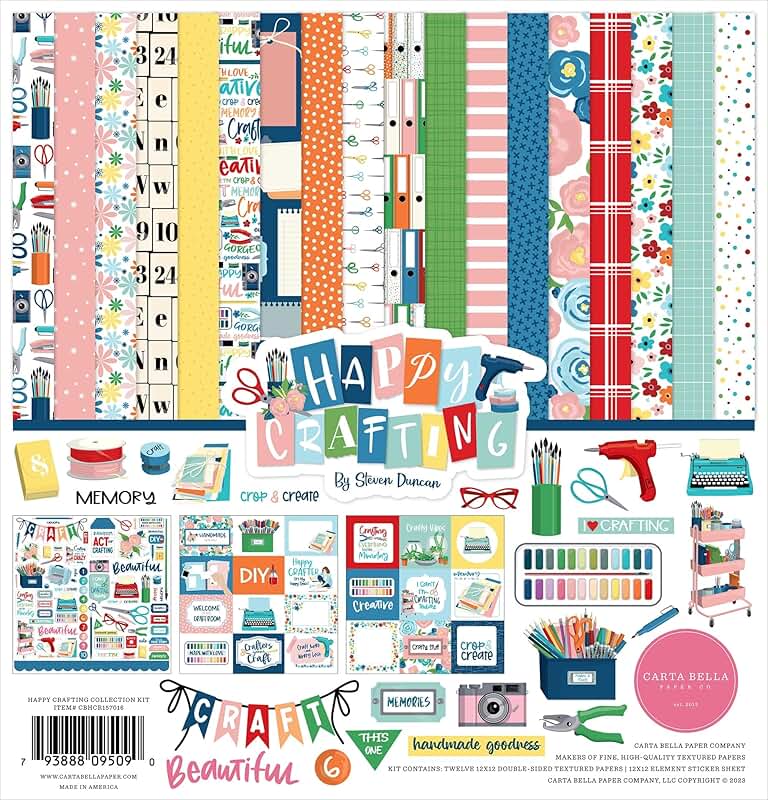 Happy Crafting 12x12 Collection Kit