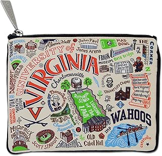 University of Virginia Zipper Pouch for Phone and Small Items