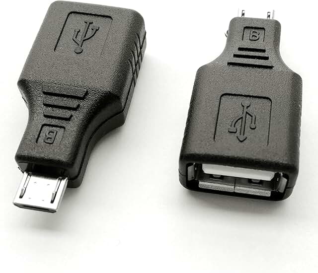 Micro USB Male to Female OTG Adapter Pack