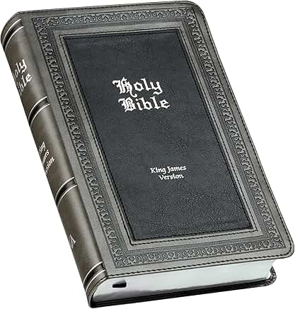 Giant Print Red Letter Bible with Thumb Index and Ribbon