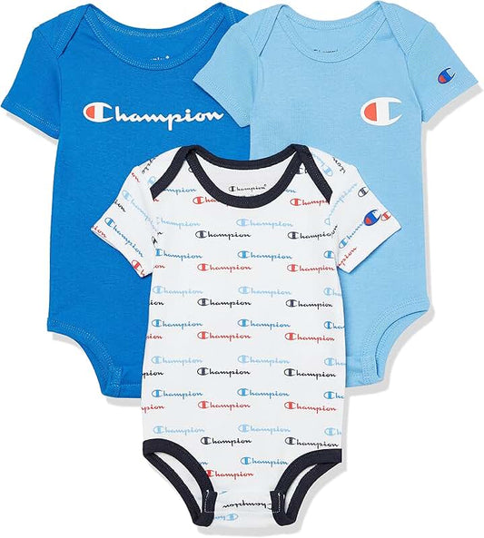 Baby Girls and Toddler Short Sleeve and Long Sleeve Bodysuits Set