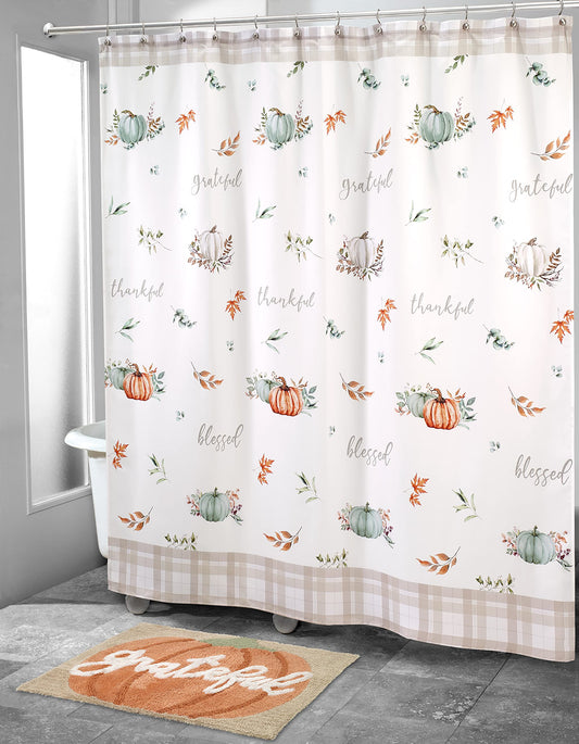 Grateful Patch  Bath Rug, Multicolor