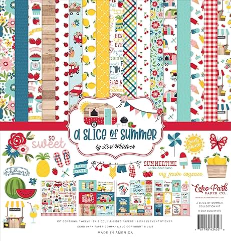 Slice of Summer 12x12 Paper Collection Kit