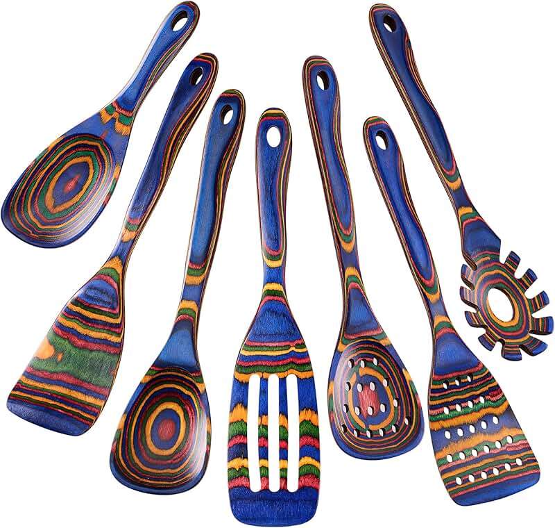 Wooden Cooking Utensil Set for Kitchen and Restaurant