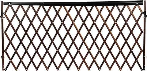 Farmhouse Baby Gate for Expanding Walk-Thru Space