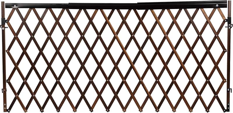 Farmhouse Baby Gate for Expanding Walk-Thru Space
