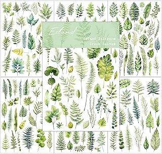 Greenery Leaves Planner Stickers for Journals and Crafts