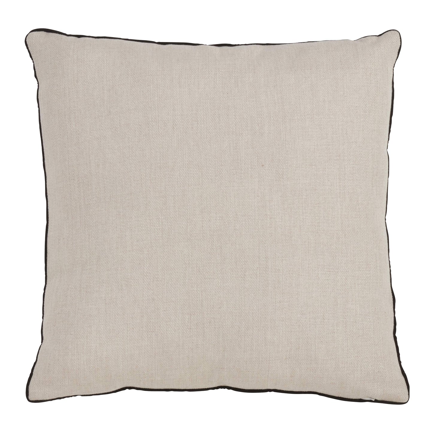 Floriculture Gardenia Design Throw Pillow 18" Natural