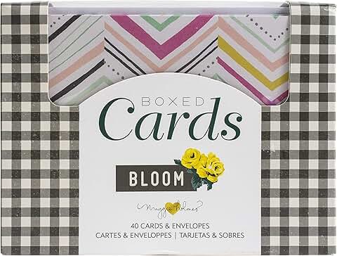 Blank Greeting Cards and Envelopes Set, 40 Pieces
