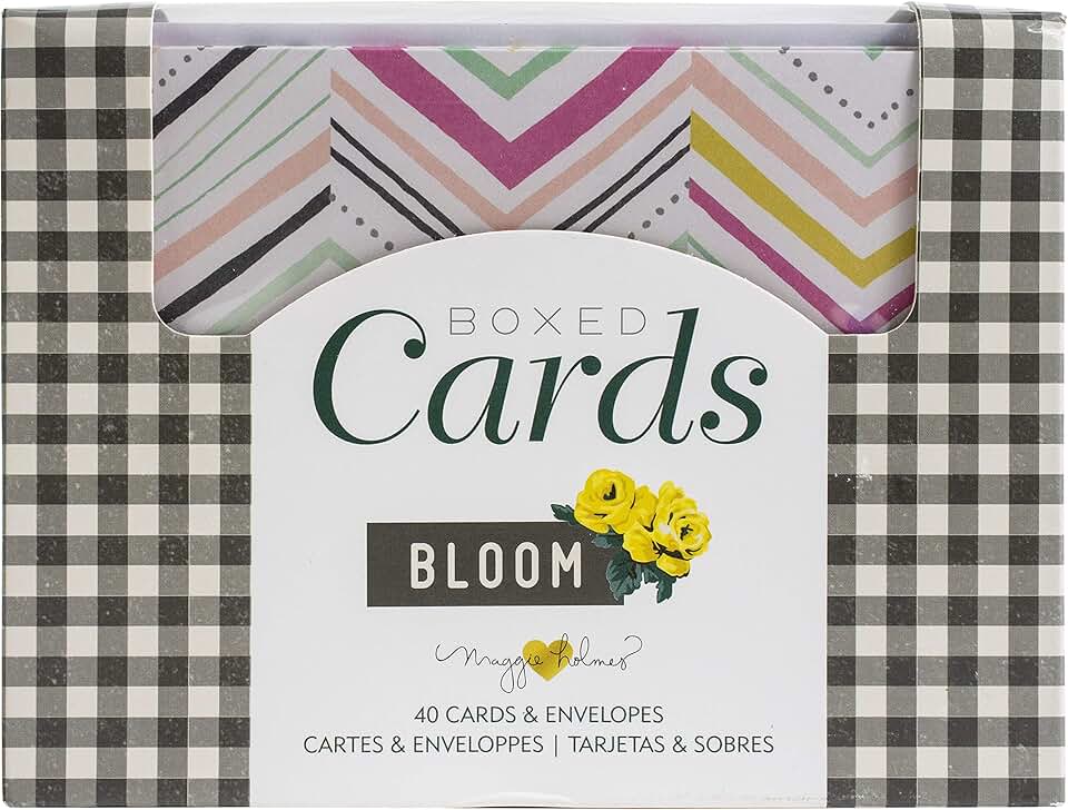 Blank Greeting Cards and Envelopes Set, 40 Pieces