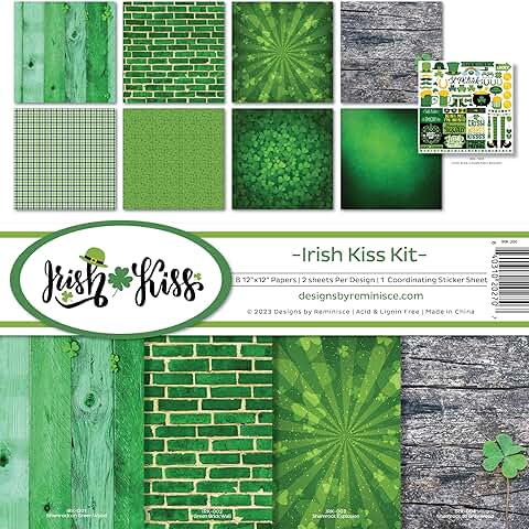 Irish Kiss Scrapbook Collection Kit