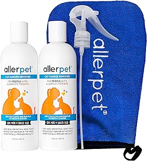 Cat Dander Remover with Applicator and Sprayer - 2 Pack