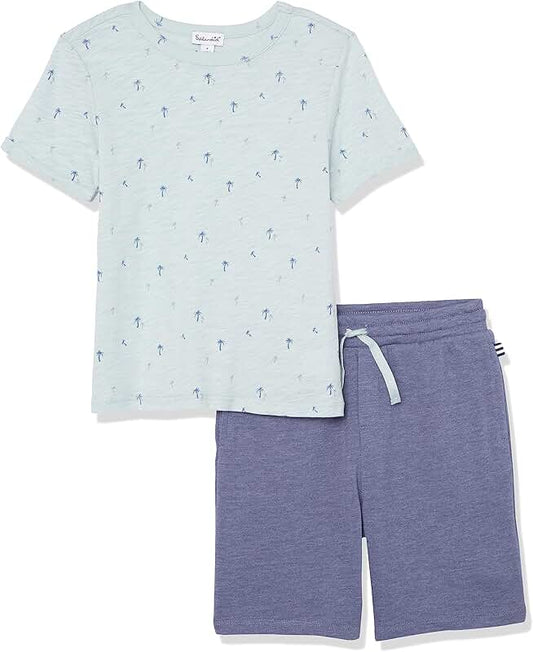 Baby Boys' Short Sleeve Set with Palms