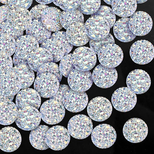 100 Clear Rhinestones for Jewelry Making and Crafts