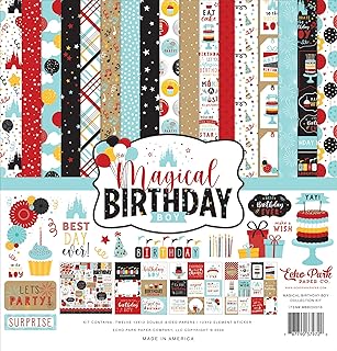 Magical Birthday Boy Paper Collection, 12x12 inches