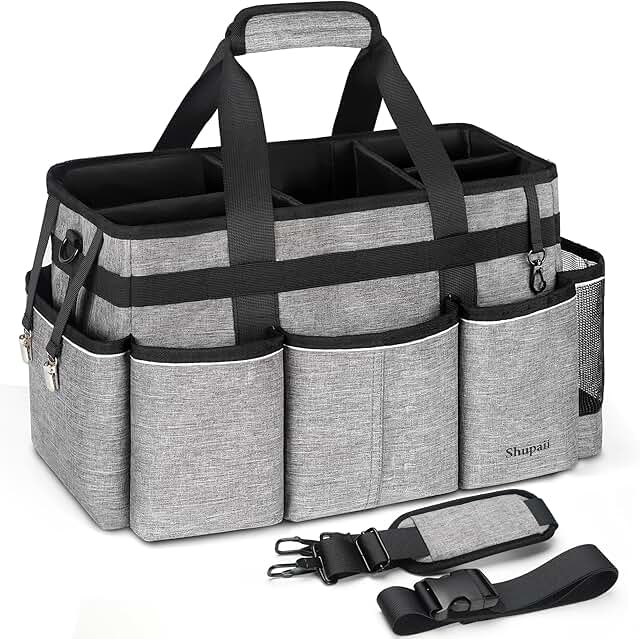 Large Wearable Cleaning Organizer with Handles