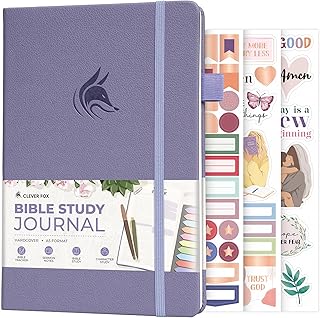 Bible Study Journal and Notes Notebook in Lavender